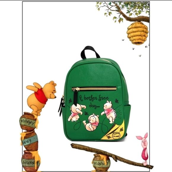 D by Danielle Nicole Winnie the Pooh Mini Backpack - Picture 2 of 3